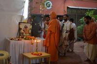 Deepaprajwalana by HH Swamiji at the  Anandmela